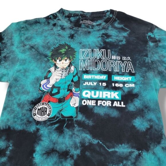 My Hero Academia Shirt Size Small Funimation Anime Izuku Midoriya Graphic Print - Picture 3 of 6